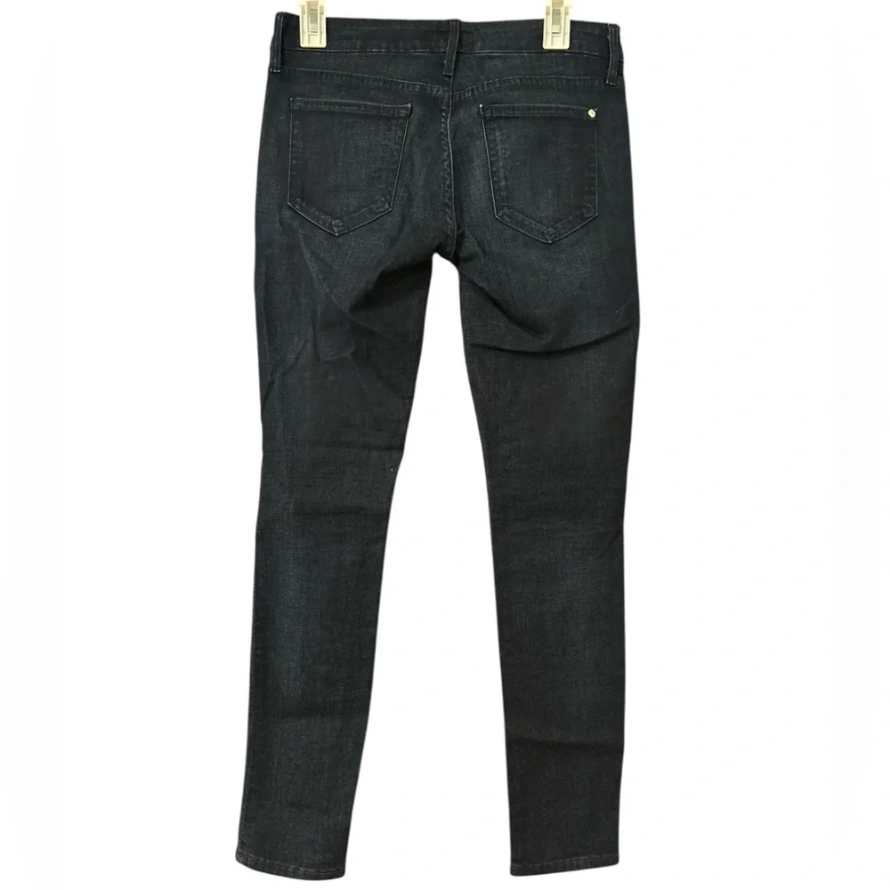 Koral Jeans Minimalist Denim Charcoal Dark Wash Skinny Jeans SZ 28‎